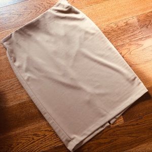 Philosophy Neutral Nude Pencil Skirt Size 10